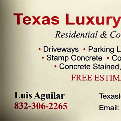 Small Business Texas luxury concrete in Houston TX