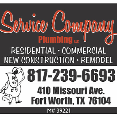 Small Business Service Company Plumbing, LLC in Fort Worth TX